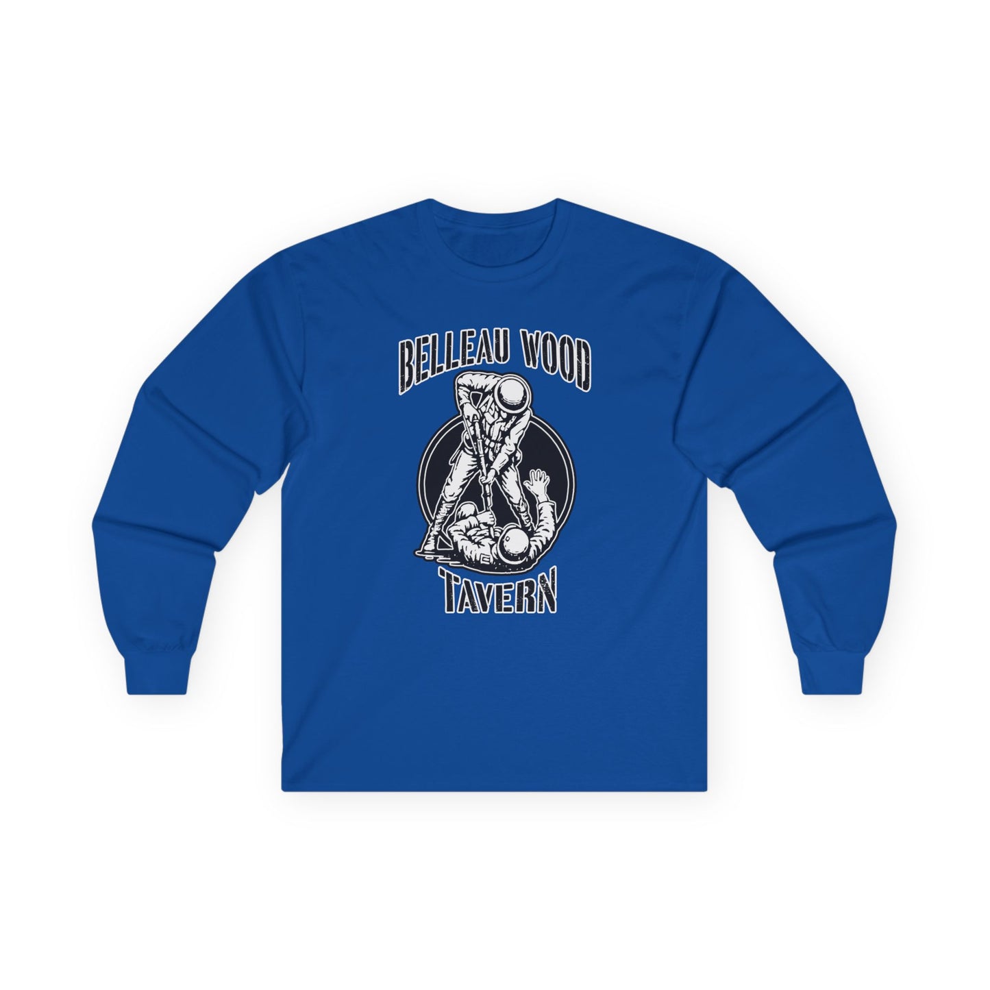 BWT Jack - Thirst Quenched By Enemy Tears Belleau Wood Tavern Long Sleeve Tee
