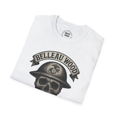 Skull with Bayonet Unisex Softstyle T-Shirt