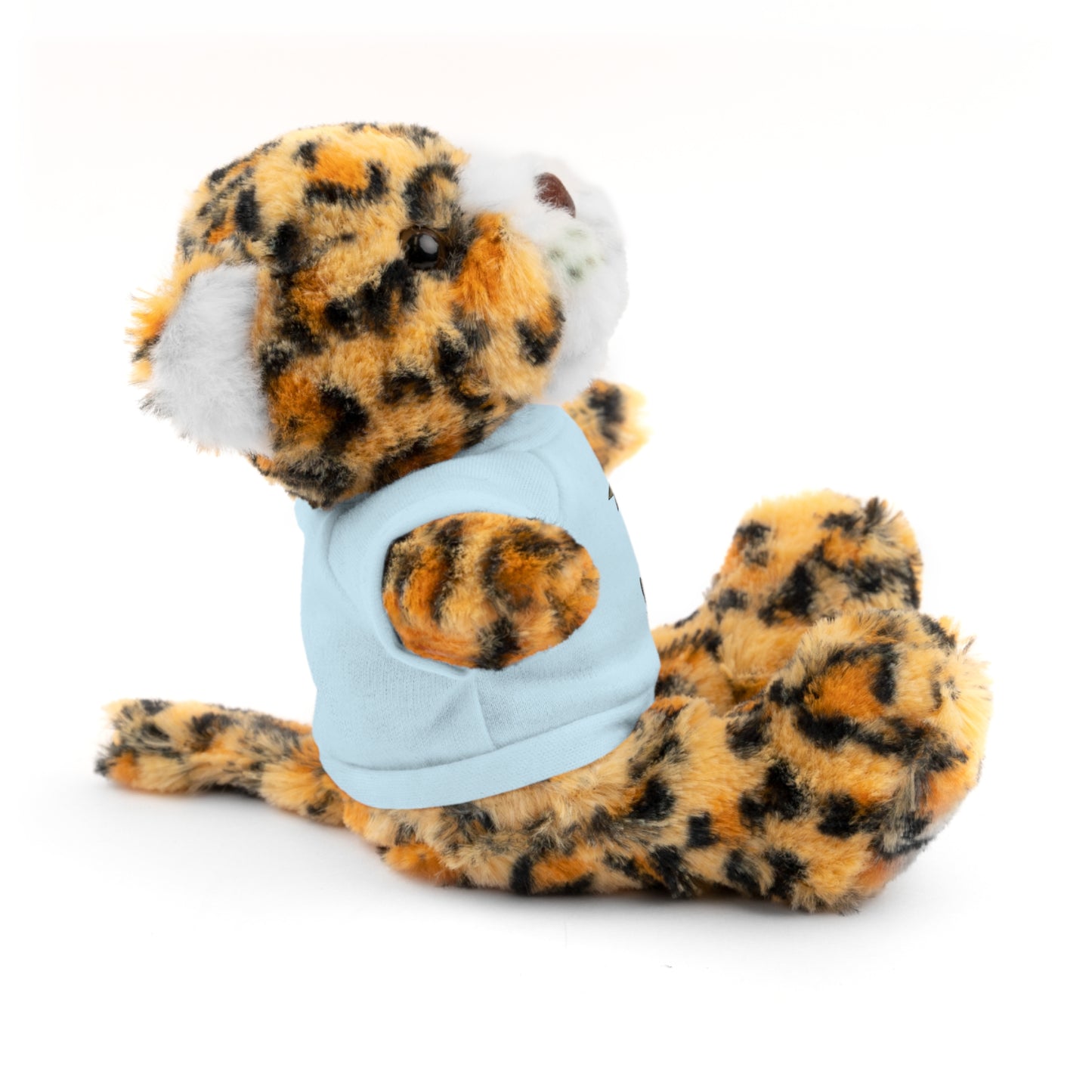 Personalized Stuffed Animal with Belleau Wood Skull T-Shirt Design