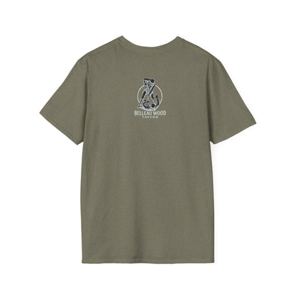 BELLEAU WOOD TAVERN Devil Dog USMC Unisex Softstyle T-Shirt, Vintage Graphic Tee