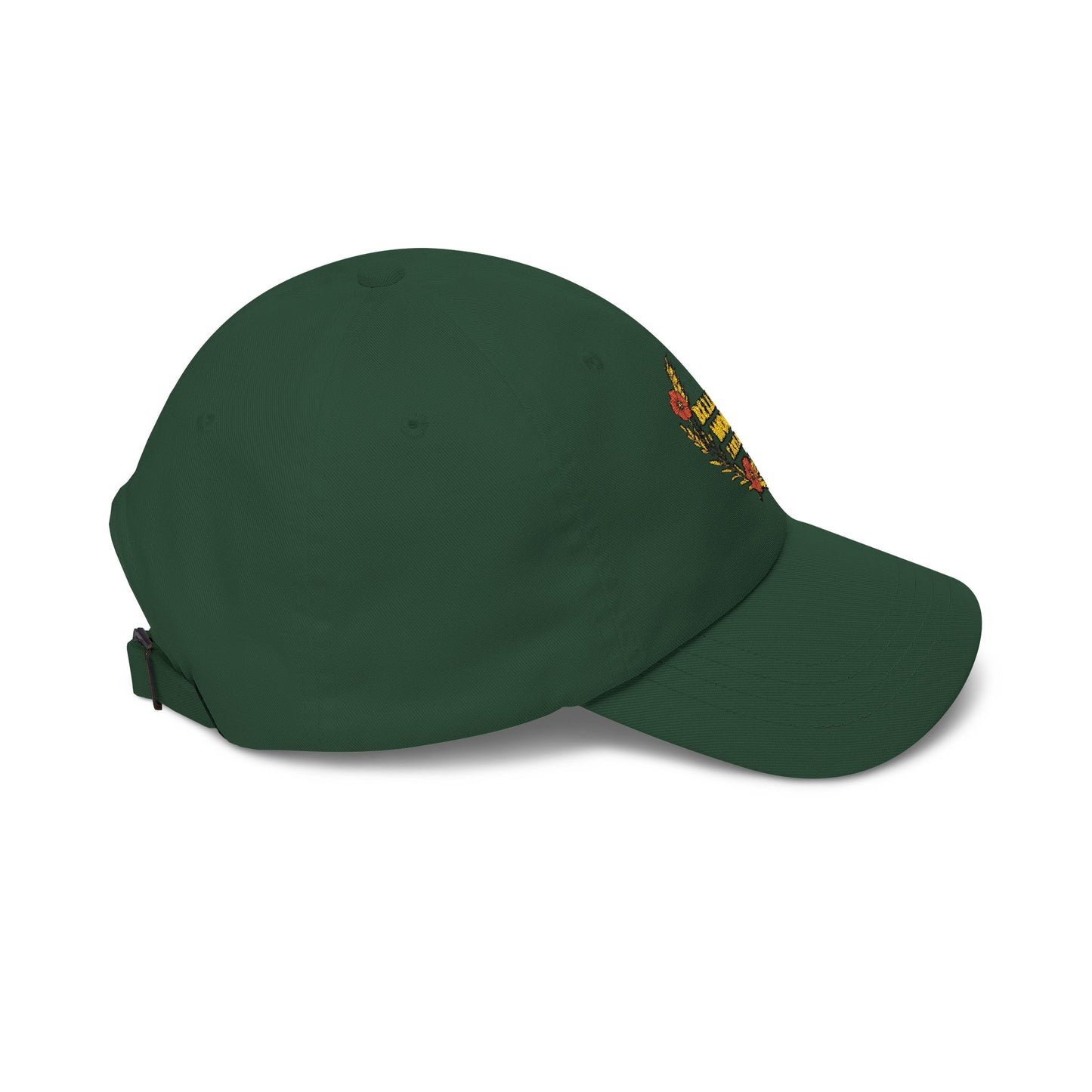 Beefcake Woodcycles Floral Logo Dad Cap
