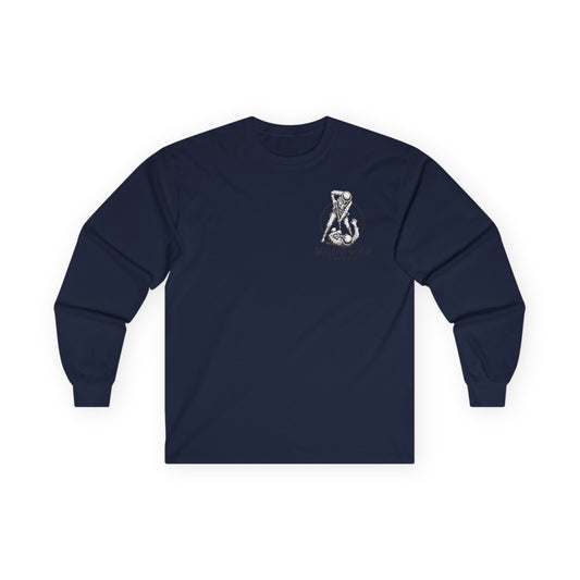 Beer Flag (Back) -Belleau Wood Tavern Long Sleeve Tee - Unisex Ultra Cotton Shirt