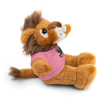 Personalized Stuffed Animal with Belleau Wood Skull T-Shirt Design