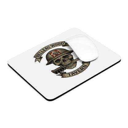 Custom Skull Graphic Mouse Pad - Belleau Wood Tavern Design