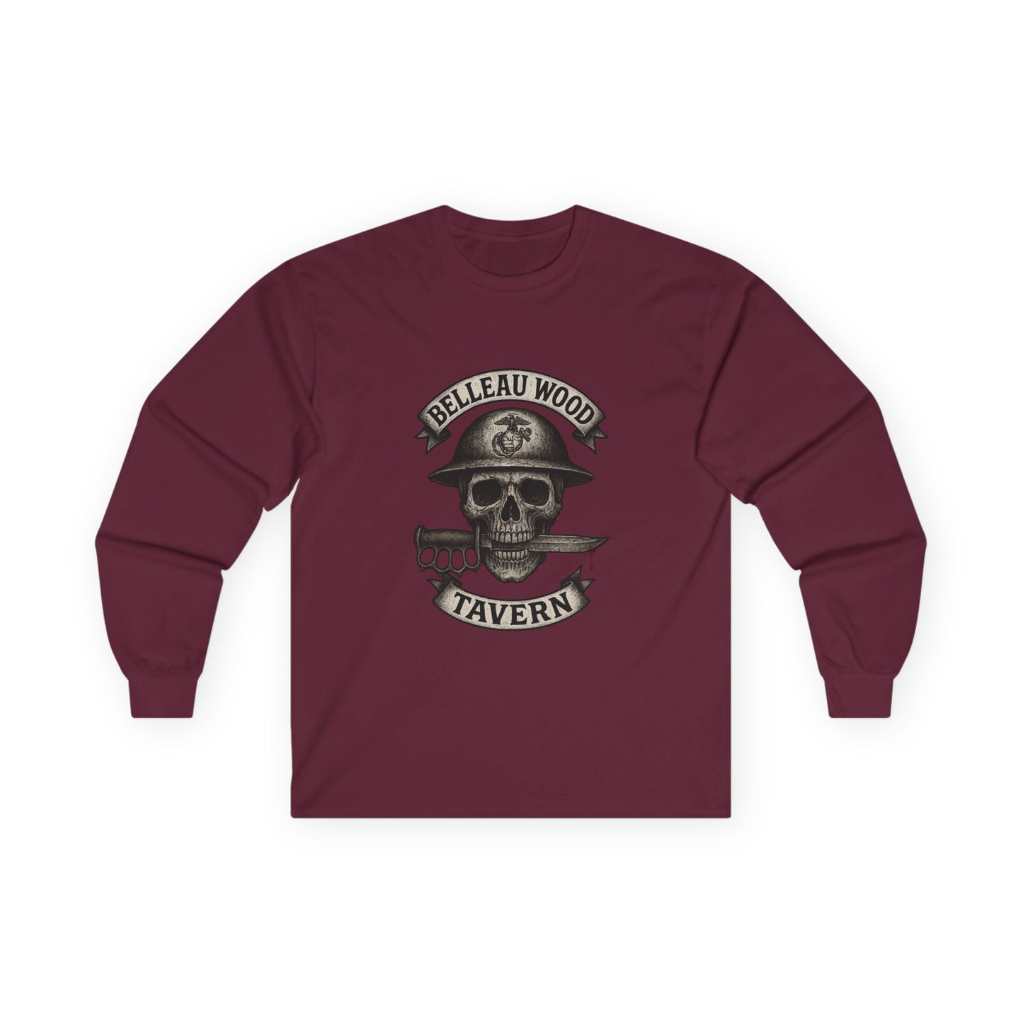 Skull Dagger- Sons of Bitches -Belleau Wood Tavern Long Sleeve Tee