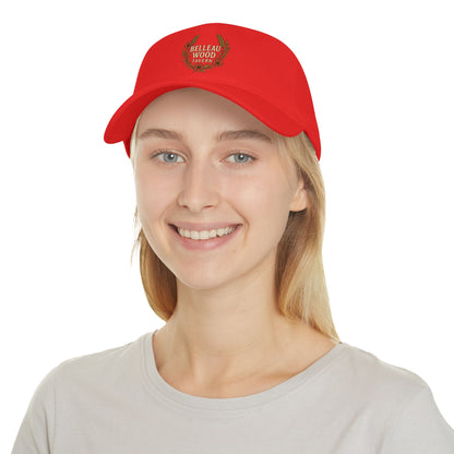 Belleau Wood Tavern Low Profile Baseball Cap — Vintage Wreath Logo Hat