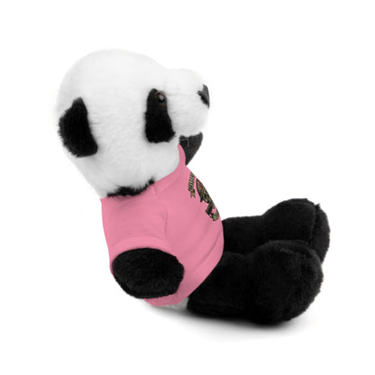 Personalized Stuffed Animal with Belleau Wood Skull T-Shirt Design