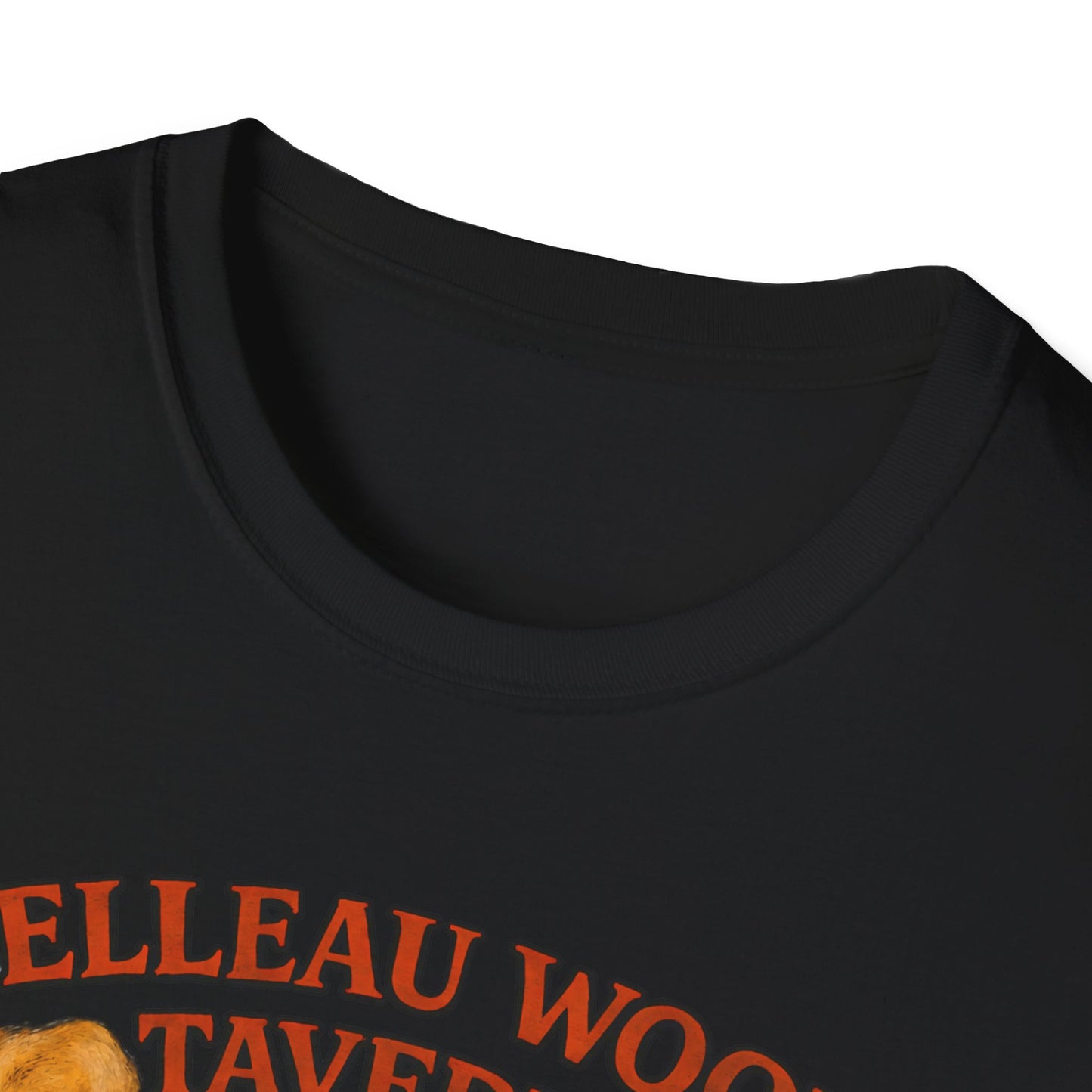 BELLEAU WOOD TAVERN Devil Dog USMC Unisex Softstyle T-Shirt, Vintage Graphic Tee