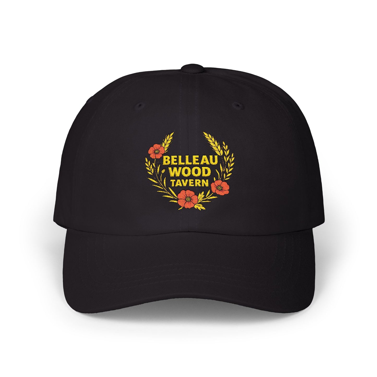 Beefcake Woodcycles Floral Logo Dad Cap