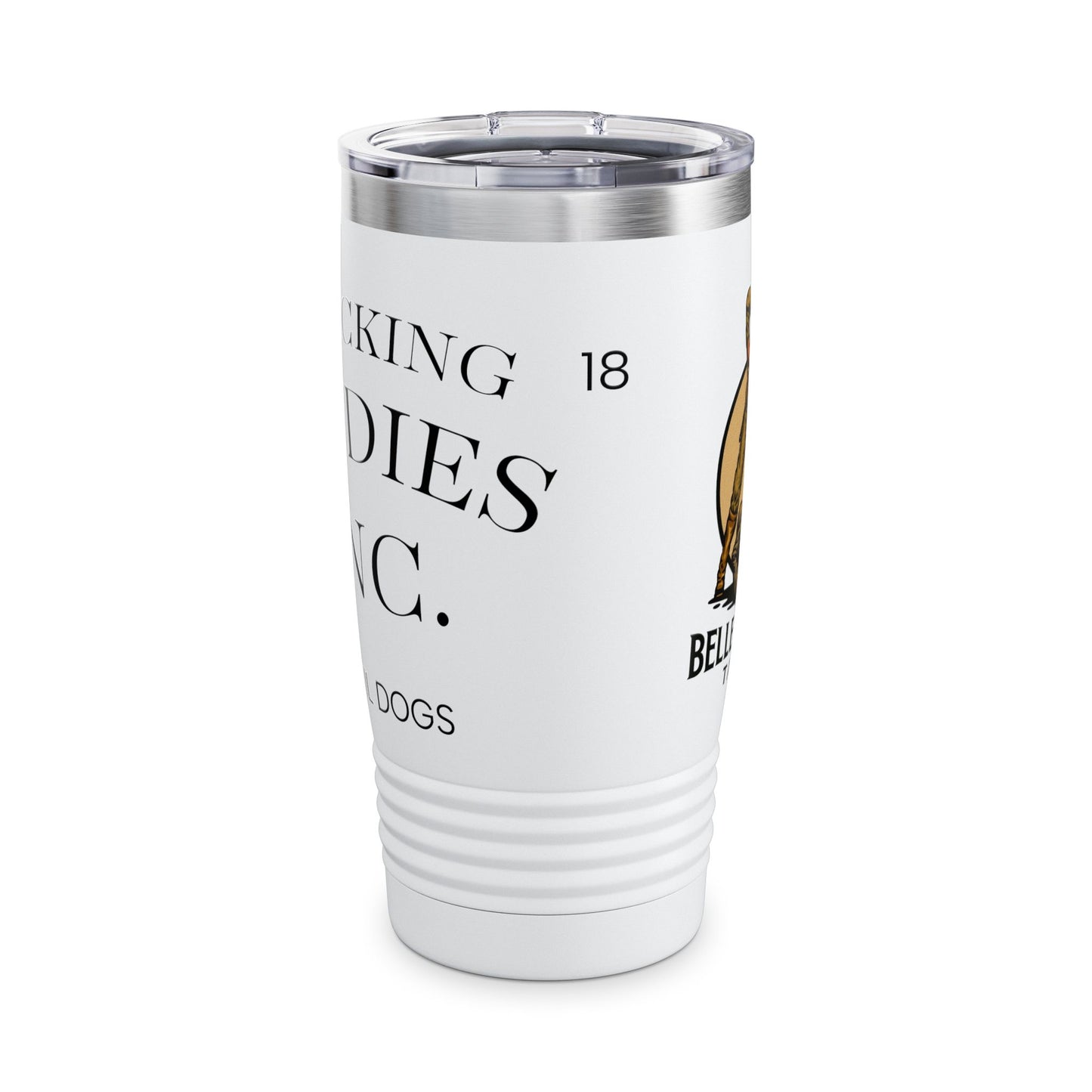 Personalized Ringneck Tumbler - 20oz - Stacking Bodies INC. Devil Dogs Design