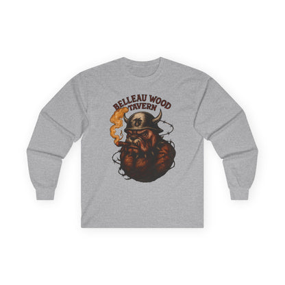 Bulldog - Retreat HELL Belleau Wood Tavern Long Sleeve Tee