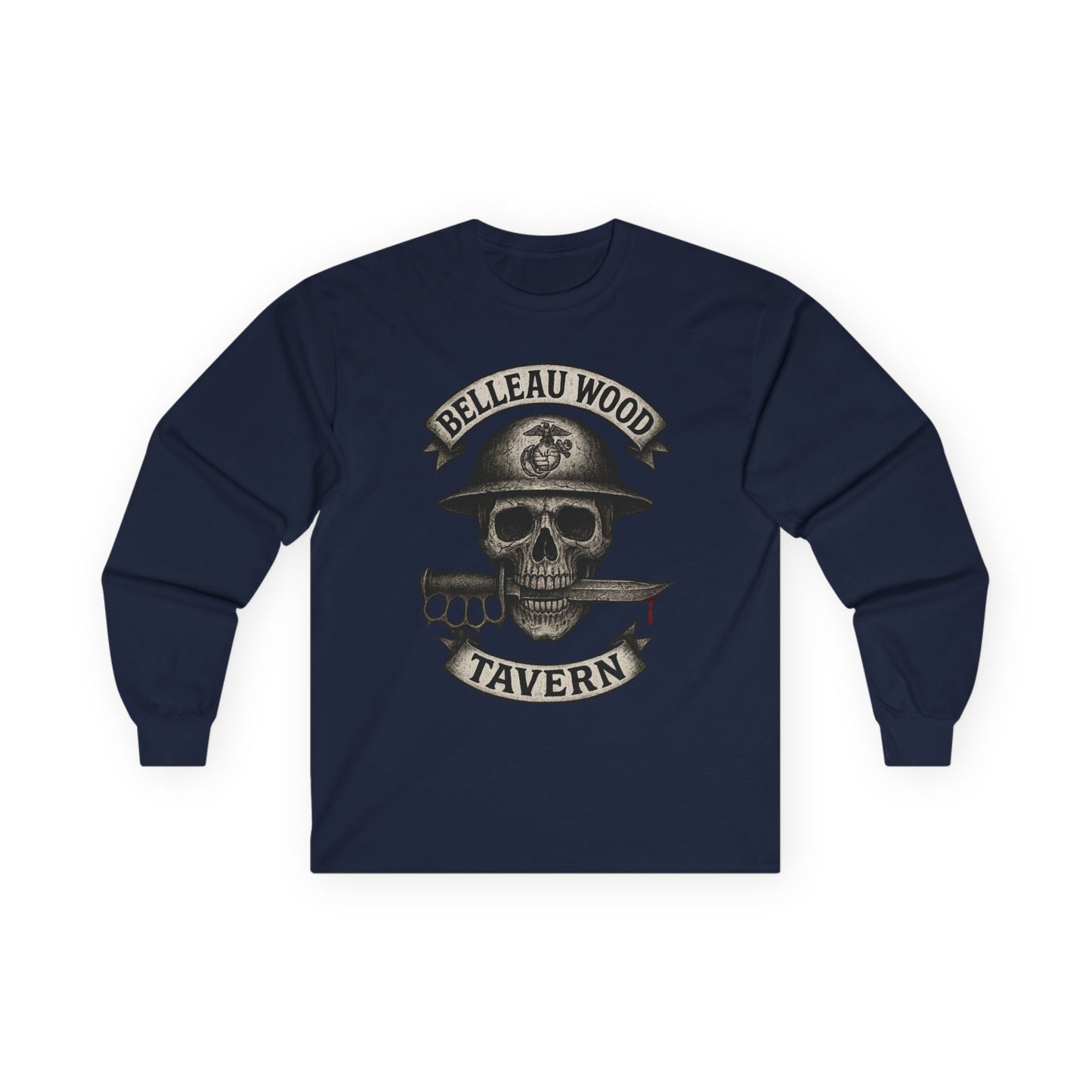 Skull Dagger- Sons of Bitches -Belleau Wood Tavern Long Sleeve Tee