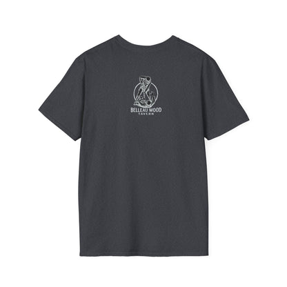 BELLEAU WOOD TAVERN Devil Dog USMC Unisex Softstyle T-Shirt, Vintage Graphic Tee