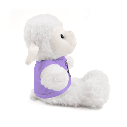 Personalized Stuffed Animal with Belleau Wood Skull T-Shirt Design