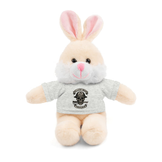 Personalized Stuffed Animal with Belleau Wood Skull T-Shirt Design