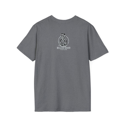 BELLEAU WOOD TAVERN Devil Dog USMC Unisex Softstyle T-Shirt, Vintage Graphic Tee
