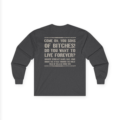Skull Dagger- Sons of Bitches -Belleau Wood Tavern Long Sleeve Tee