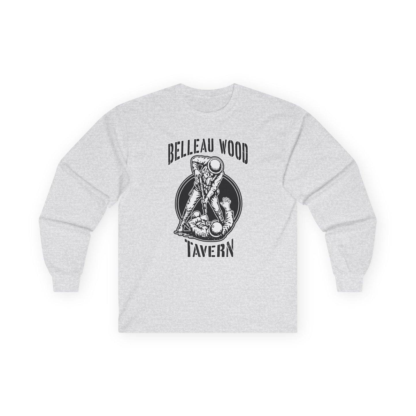 BWT Jack - Thirst Quenched By Enemy Tears Belleau Wood Tavern Long Sleeve Tee