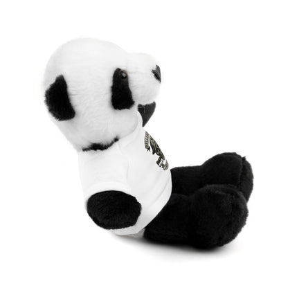 Personalized Stuffed Animal with Belleau Wood Skull T-Shirt Design