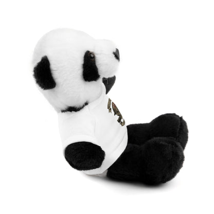 Personalized Stuffed Animal with Belleau Wood Skull T-Shirt Design