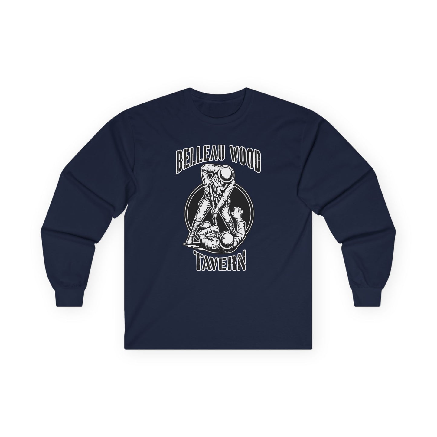 BWT Jack - Thirst Quenched By Enemy Tears Belleau Wood Tavern Long Sleeve Tee