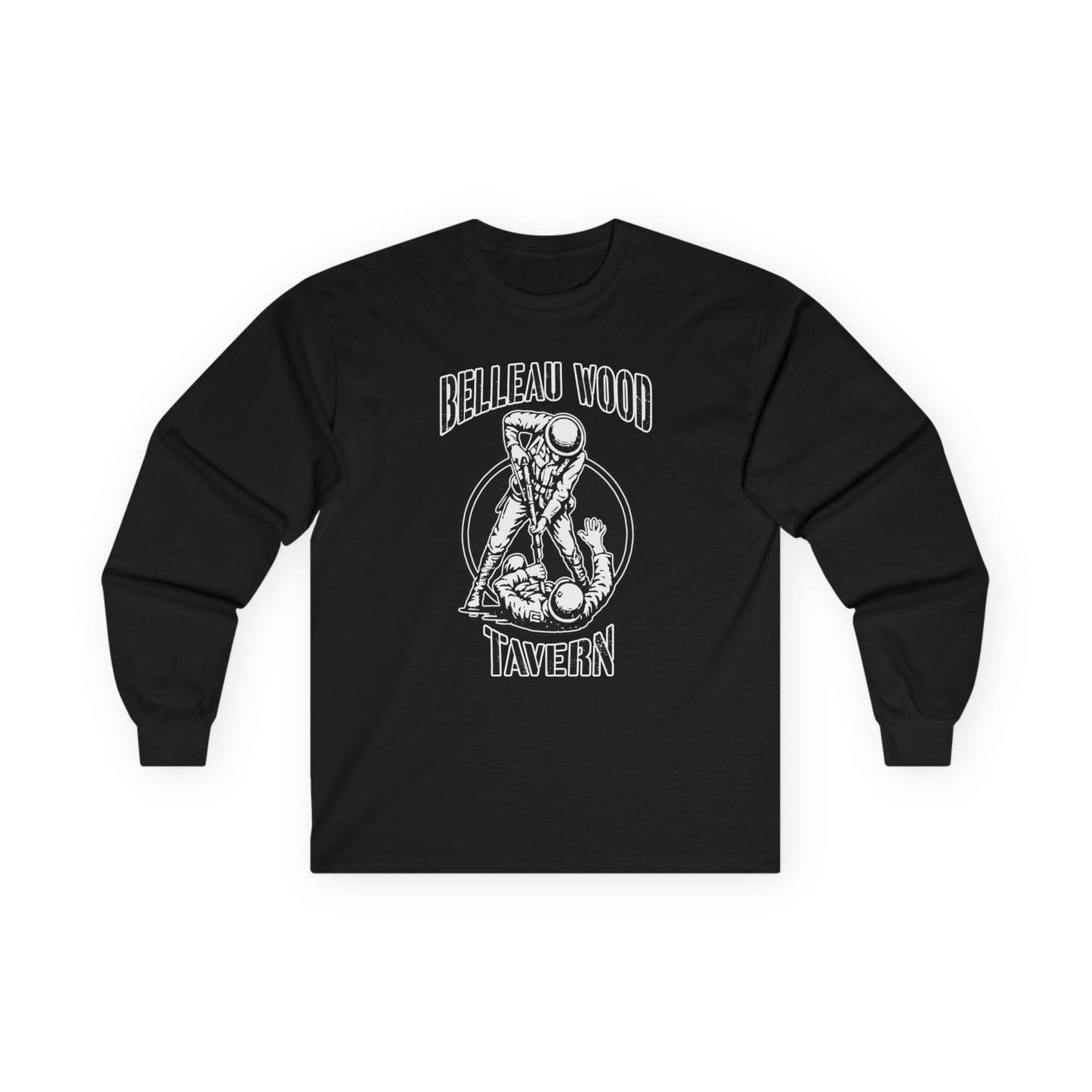 BWT Jack - Thirst Quenched By Enemy Tears Belleau Wood Tavern Long Sleeve Tee