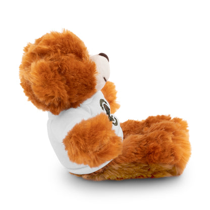 Personalized Stuffed Animal with Belleau Wood Skull T-Shirt Design