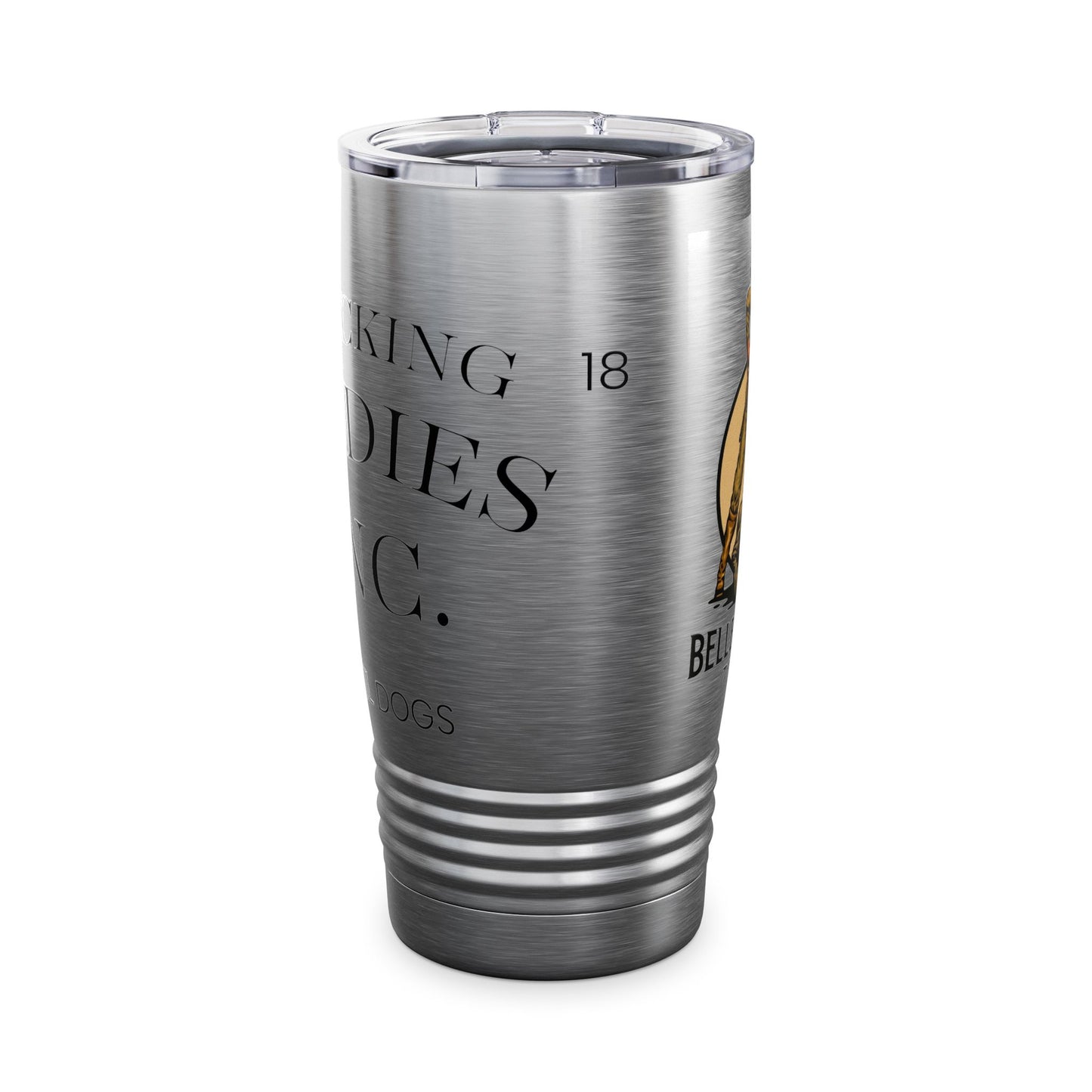 Personalized Ringneck Tumbler - 20oz - Stacking Bodies INC. Devil Dogs Design