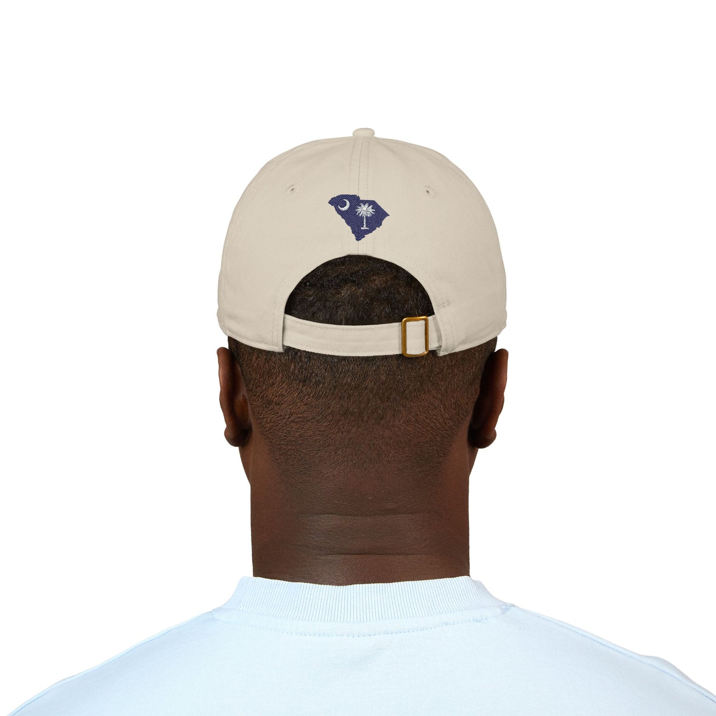 Belleau Wood Tavern Hat SC Logo Organic Embroidered Baseball Cap -Tan/Olive Drab