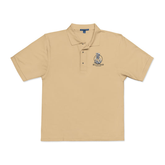 Belleau Wood Tavern USMC Bayoneting The Hun  Unisex Polo Shirt