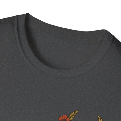 Belleau Wood Tavern – Wheat & Poppies Wreath Tee Stacking Bodies