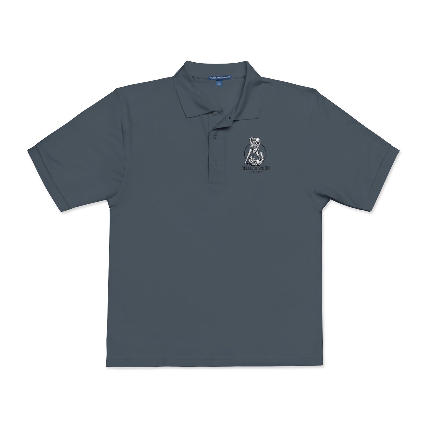 Belleau Wood Tavern USMC Bayoneting The Hun  Unisex Polo Shirt