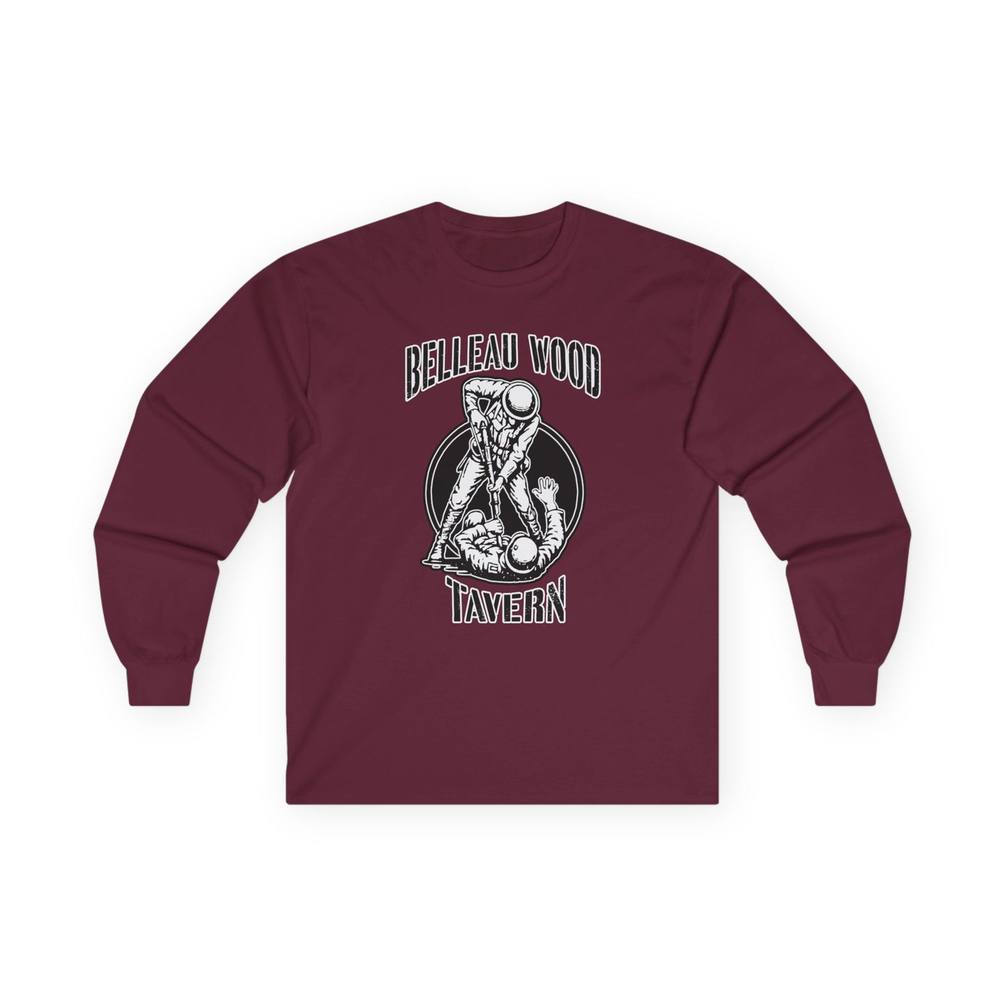 BWT Jack - Thirst Quenched By Enemy Tears Belleau Wood Tavern Long Sleeve Tee