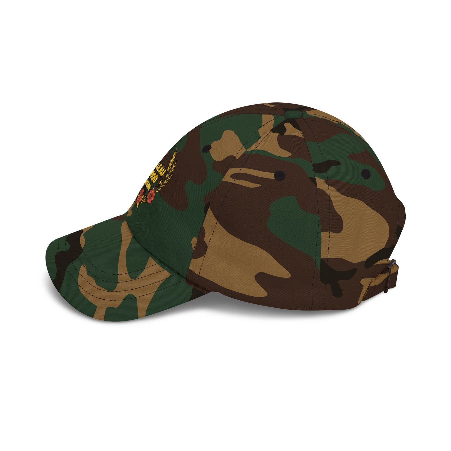 Beefcake Woodcycles Floral Logo Dad Cap