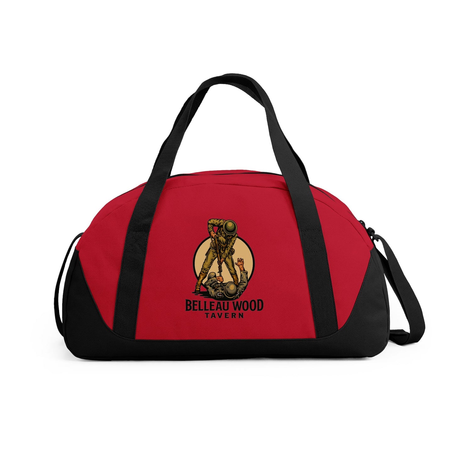 Access Dome Duffel — Belleau Wood Tavern Logo Travel Bag