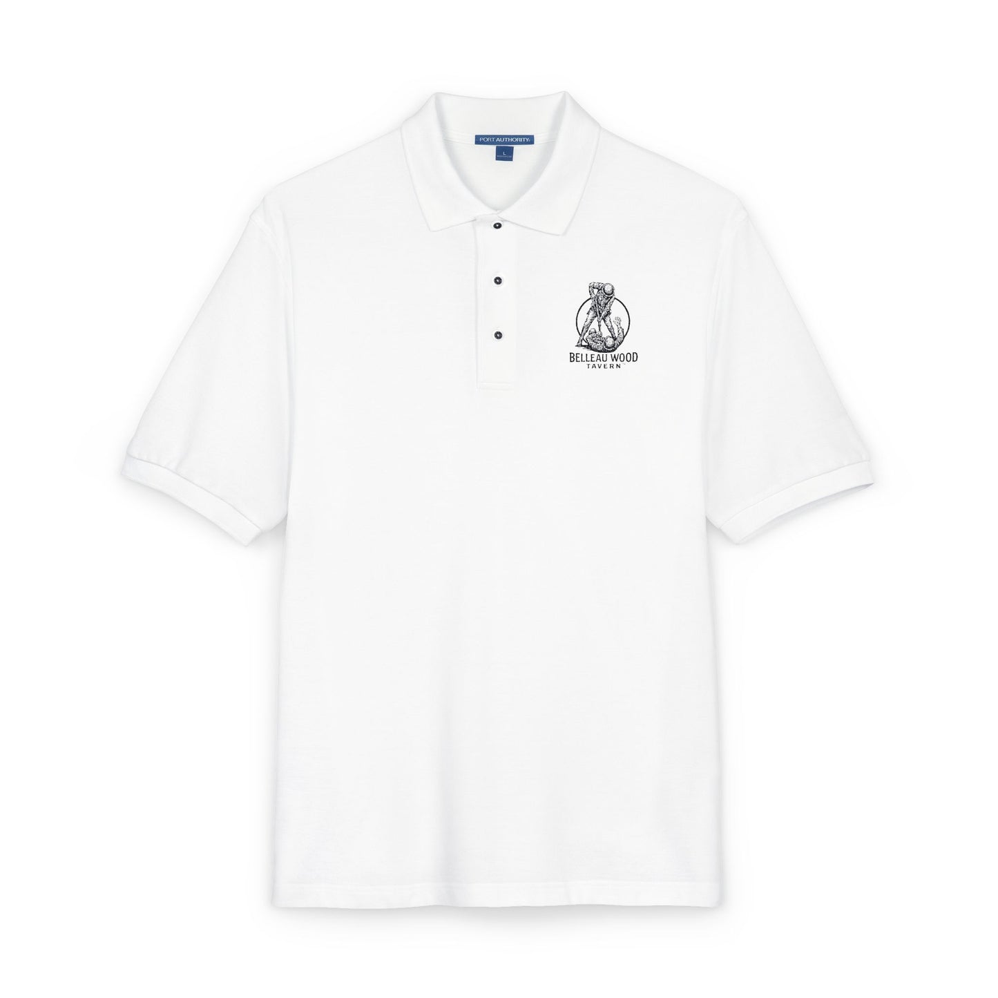 Belleau Wood Tavern USMC Bayoneting The Hun  Unisex Polo Shirt
