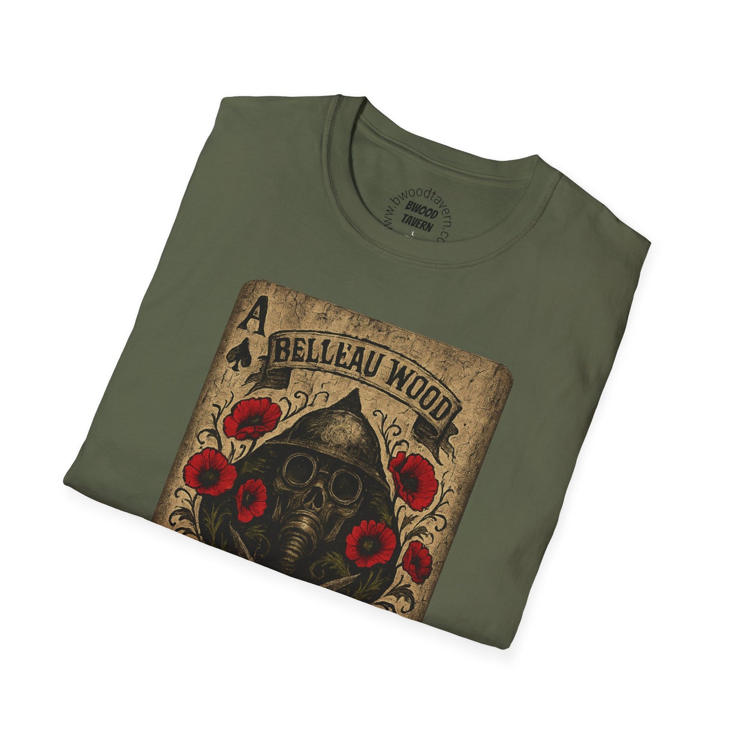 Ace of Spades Skull Unisex Softstyle T-Shirt