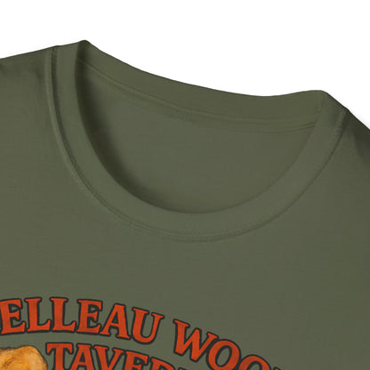 BELLEAU WOOD TAVERN Devil Dog USMC Unisex Softstyle T-Shirt, Vintage Graphic Tee