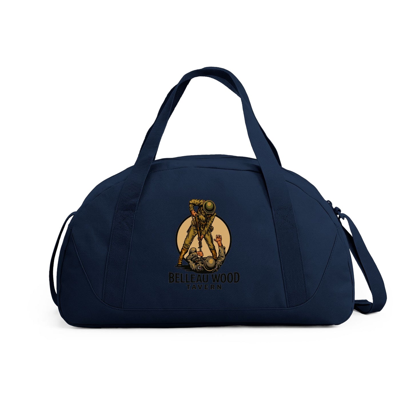 Access Dome Duffel — Belleau Wood Tavern Logo Travel Bag