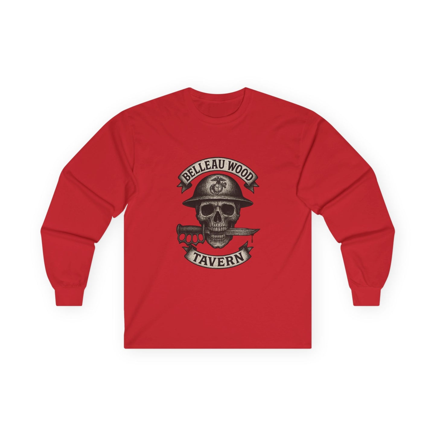 Skull Dagger- Sons of Bitches -Belleau Wood Tavern Long Sleeve Tee