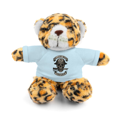 Personalized Stuffed Animal with Belleau Wood Skull T-Shirt Design
